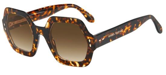 Isabel Marant Women's IM 0004/N/S Havana/Brown Shaded Sunglasses Isabel Marant Women's IM 0004/N/S Havana/Brown Shaded Sunglasses