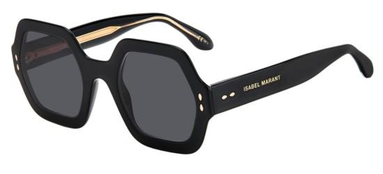 Isabel Marant Women's IM 0004/N/S Black Gold/ Grey Sunglasses Isabel Marant Women's IM 0004/N/S Black Gold/ Grey Sunglasses