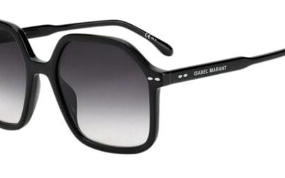 Isabel Marant Women's IM 0049/G/S Black/ Dark Grey Shaded Sunglasses