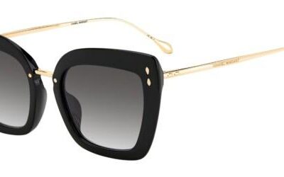 Isabel Marant Women's IM 0083/G/S Black Gold/Dark Grey Shaded Sunglasses