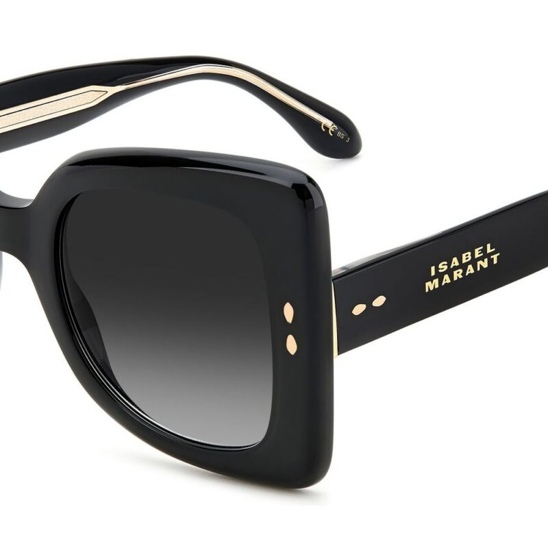 Isabel Marant Women's IM 0120/S Black/ Dark Grey Shaded Sunglasses