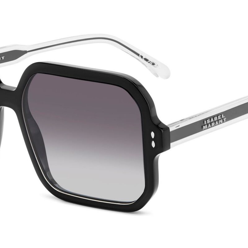 Isabel Marant Women's IM 0163/S Black/ Dark Grey Shaded Sunglasses