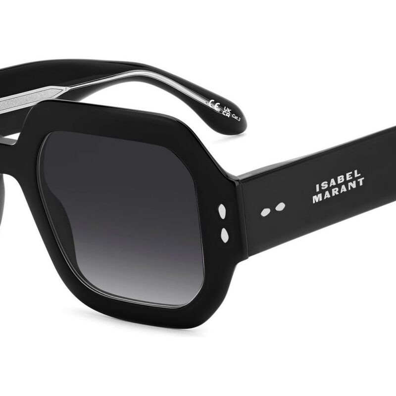 Isabel Marant Women's IM 0224/S Black/ Dark Grey Shaded Sunglasses