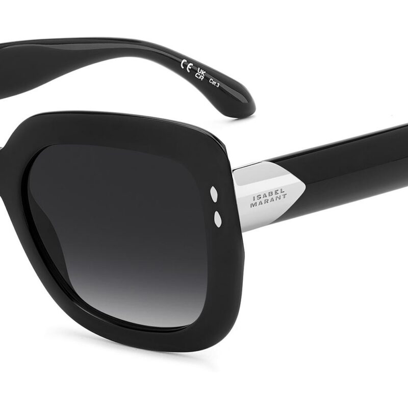 Isabel Marant Women's IM 0247/S Black/ Dark Grey Shaded Sunglasses