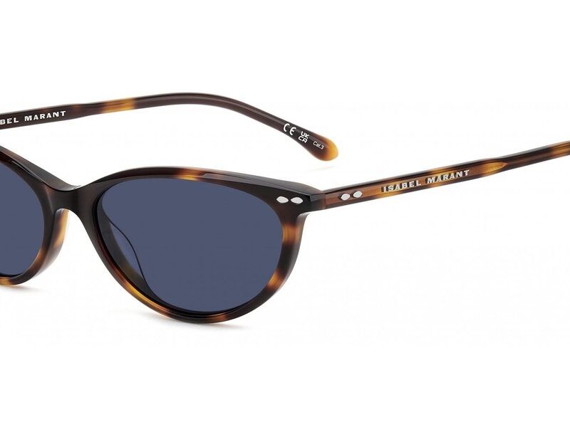 Isabel Marant Women's IM 0275/S Havana/Blue Sunglasses Isabel Marant Women's IM 0275/S Havana/Blue Sunglasses