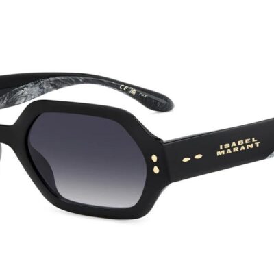 Isabel Marant Women's IM 0285/S Black Marbel/Grey Sunglasses