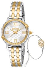 Just Cavalli Women's 30mm Ss Ip Gold Watch (JC1L276M0085)