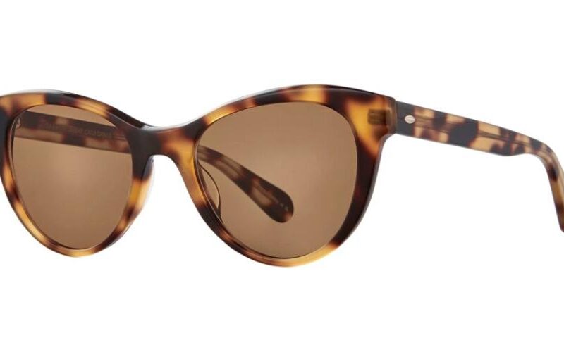 Garrett Leight Men's JESS SUN Savannah Tortoise/Flat Cider Sunglasses