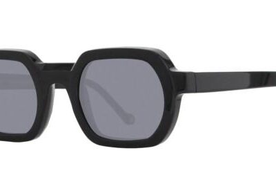 Ophy Men's JIM Shiny Black/Grey Sunglasses