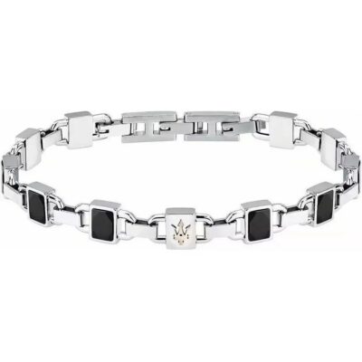 Maserati Steel And Ceramic Bracelet JM424ATZ41 For Men