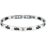 Maserati Steel And Ceramic Bracelet JM424ATZ49 For Men