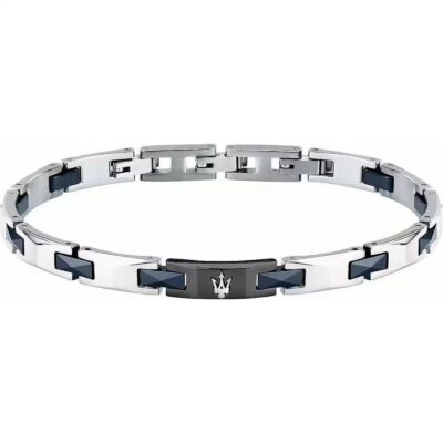 Maserati Steel And Ceramic Steel Bracelet JM424ATZ52 For Men