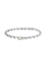 Maserati Jewels Silver Tone Stainless Steel Bracelet JM425AVD102 For Men