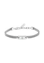 Maserati Iconic Silver Tone Stainless Steel Bracelet JM425AVD104 For Men