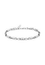 Maserati Iconic Silver Tone Stainless Steel Bracelet JM425AVD108 For Men