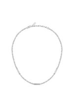 Maserati Jewels Silver Tone Stainless Steel Necklace JM425AVD110 For Men