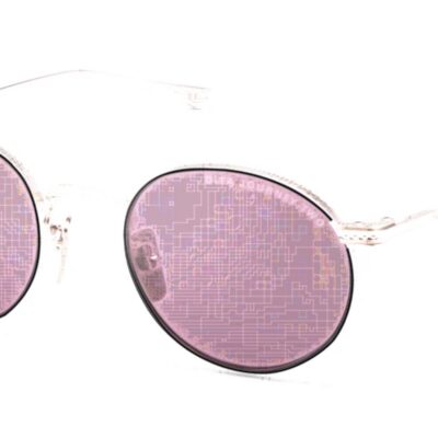 Dita Men's JOURNEY-TWO Silver - Black/Plum Sunglasses