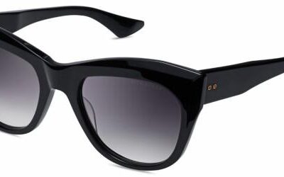 Dita Unisex KADER Black/Grey Shaded Sunglasses