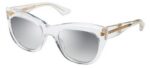 Dita Unisex KADER Crystal/Light Grey To Light Brown Sunglasses