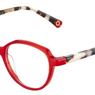 Etnia Barcelona Men's KAGUYA Red Havana Junior Eyeglasses