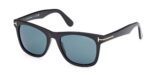Tom Ford Men's KEVYN FT 1099 Black/Green Sunglasses