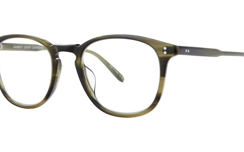 Garrett Leight Men's KINNEY Douglas Fir Eyeglasses