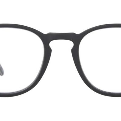 Garrett Leight Unisex KINNEY Matte Black Eyeglasses