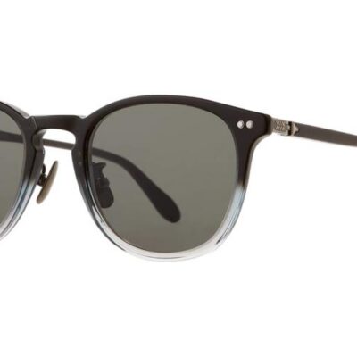 Garrett Leight Men's KINNEY J SUN Graphite Fade/Pure Grey Sunglasses