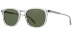 Garrett Leight Men's KINNEY SUN Light Light Grey/Semi Flat Pure G15 Sunglasses