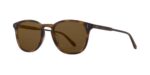 Garrett Leight Men's KINNEY SUN Spotted Brown Shell/Semi-Flat Pure Coffee Polar Sunglasses