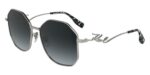 Karl Lagerfeld KL358S N Silver Shiny/Grey Shaded Sunglasses