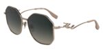 Karl Lagerfeld KL358S N Rose Gold/Grey Shaded Sunglasses