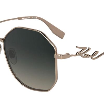 Karl Lagerfeld KL358S N Rose Gold/Grey Shaded Sunglasses