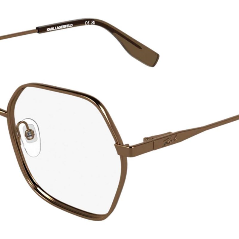 Karl Lagerfeld KL363 Amber Gold Eyeglasses
