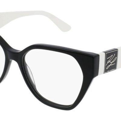 Karl Lagerfeld KL6053 N Black/White Eyeglasses