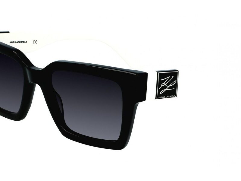 Karl Lagerfeld KL6057S Black/Gunmetal Sunglasses