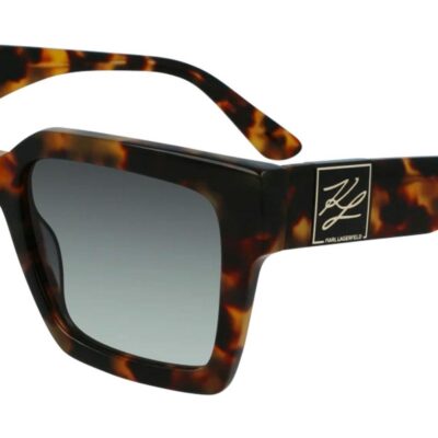 Karl Lagerfeld KL6057S N Tortoise/Grey Shaded Sunglasses