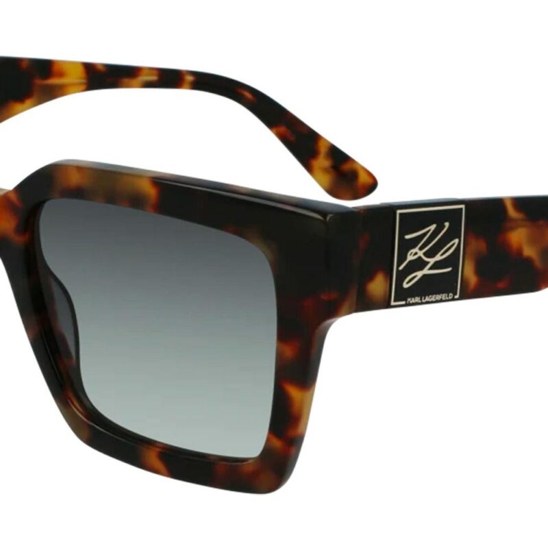 Karl Lagerfeld KL6057S N Tortoise/Grey Shaded Sunglasses