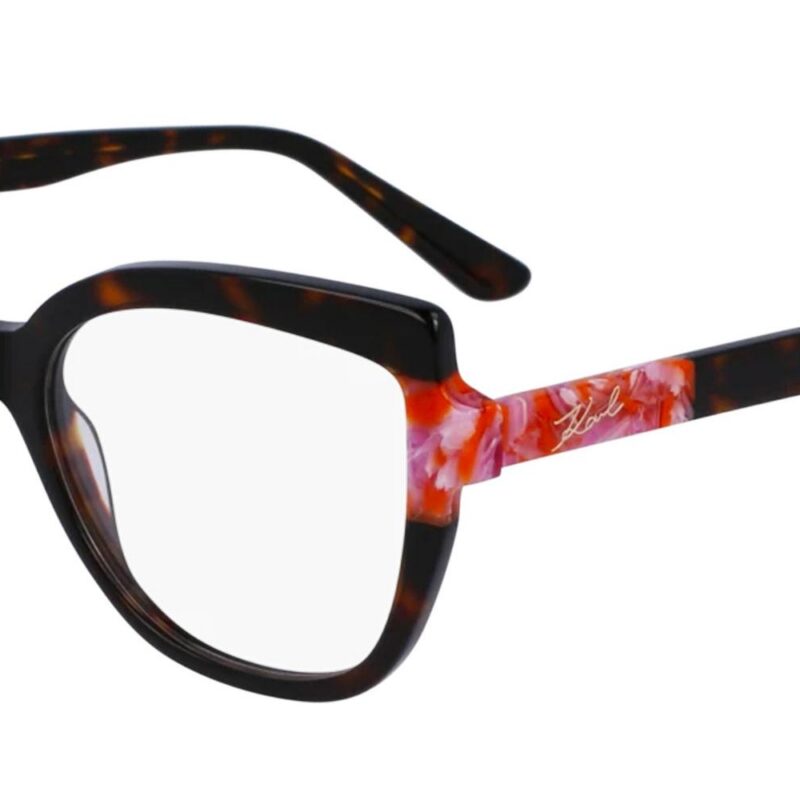 Karl Lagerfeld KL6132 N Dark Tortoise/Marble Eyeglasses