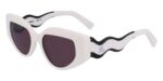 Karl Lagerfeld KL6144S Matte White Sunglasses