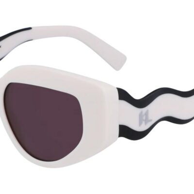 Karl Lagerfeld KL6144S Matte White Sunglasses