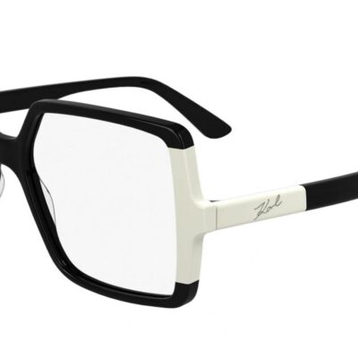 Karl Lagerfeld KL6169 Black White Eyeglasses