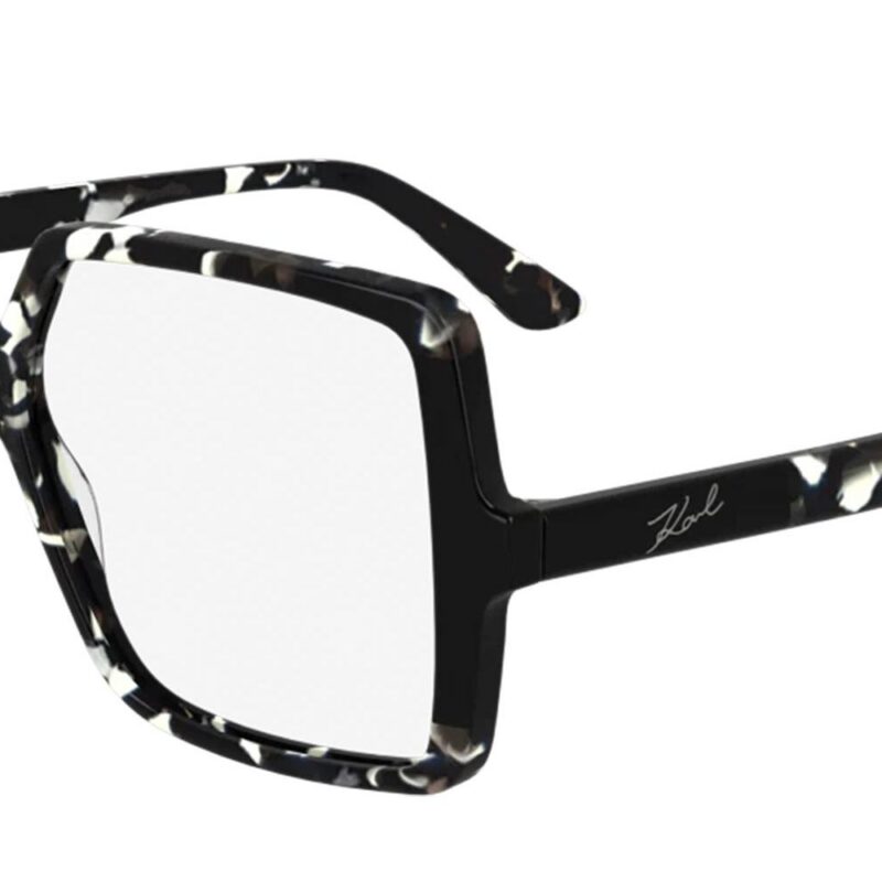 Karl Lagerfeld KL6169 Marble Black/Black Eyeglasses