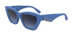 Karl Lagerfeld KL6179S Sky Blue/Grey Shaded Sunglasses