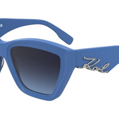 Karl Lagerfeld KL6179S Sky Blue/Grey Shaded Sunglasses