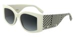 Karl Lagerfeld KL6183S White/Grey Shaded Sunglasses