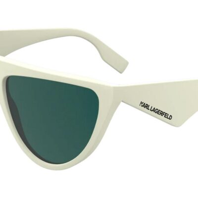 Karl Lagerfeld KL6185S White/Grey Blue Sunglasses