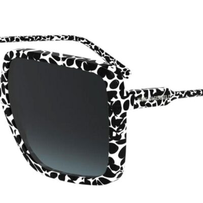 Karl Lagerfeld KL6187S Marble Black/Grey Shaded Sunglasses