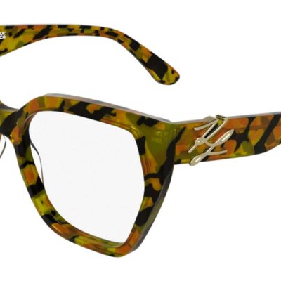 Karl Lagerfeld KL6214 Striped Brown Eyeglasses