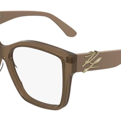 Karl Lagerfeld KL6215 Nude/ Brown Shaded Sunglasses